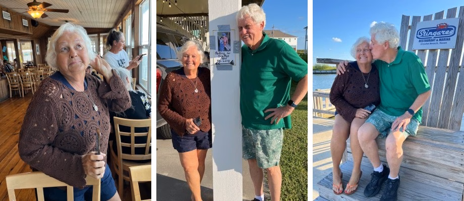 Sign Man returns to Crystal Beach