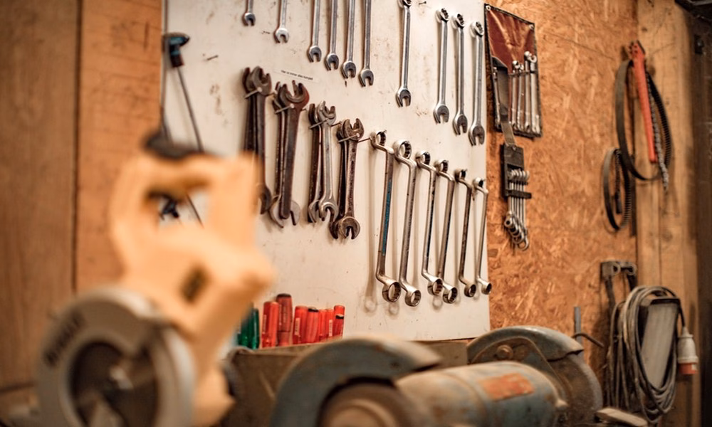 Garage Tidy and Functional