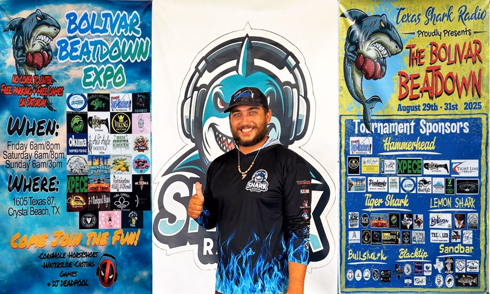 Texas Shark Radio Bolivar Beatdown