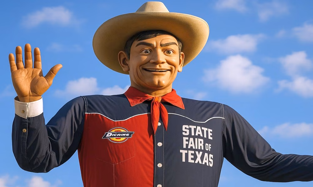 Big Tex at the annual State Fair of Texas in Dallas