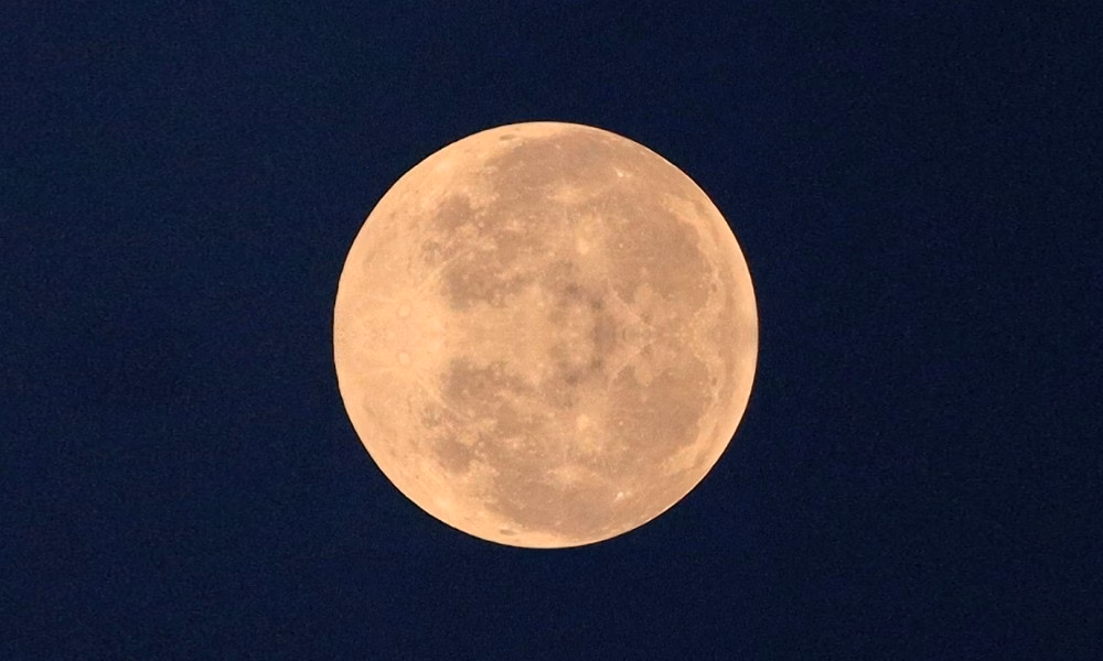 Octobers Super Harvest Moon