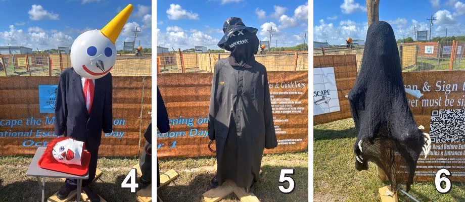 ScarecrowB Crystal Beach Scarecrows Take Over
