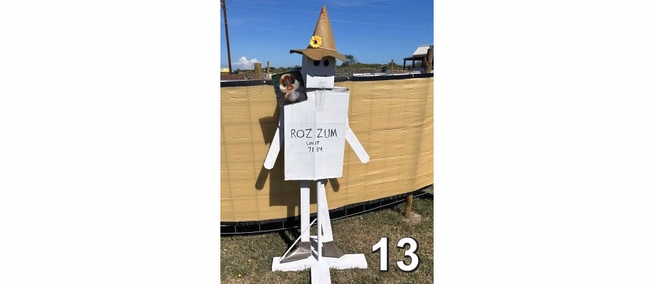 ScarecrowE Crystal Beach Scarecrows Take Over