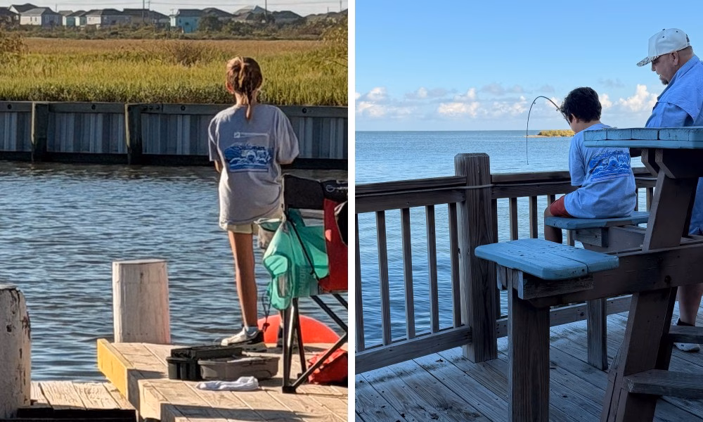 StingareeSlamKids2  Crystal Beach Stingaree Saltwater Slam Hardhead Haul in