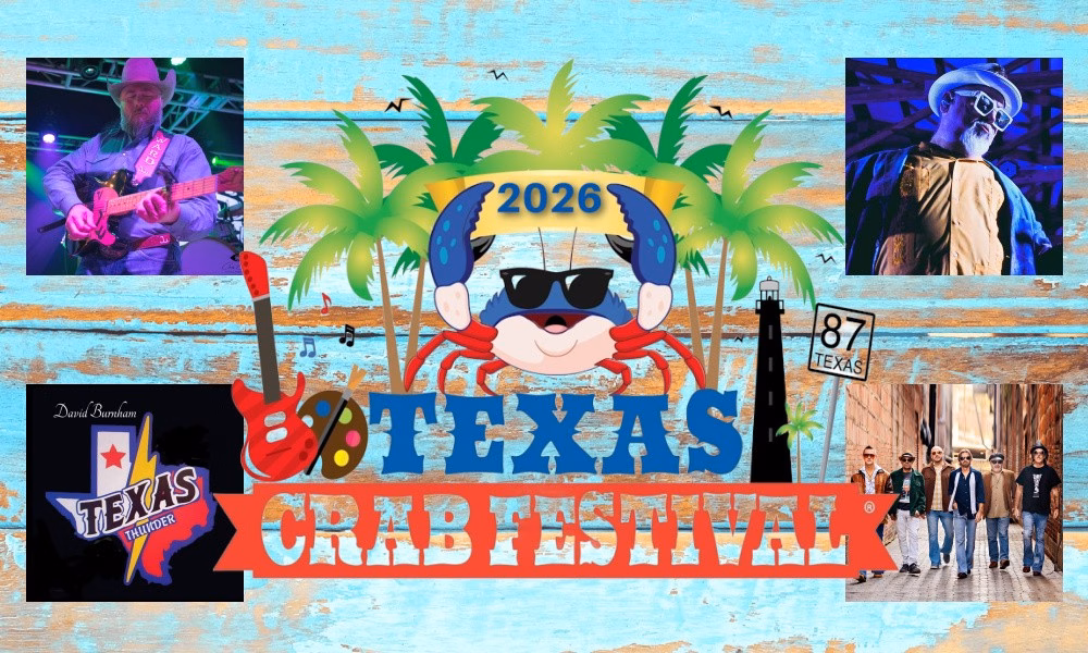 Music Lineup Announced for 2026 Texas Crab Festival