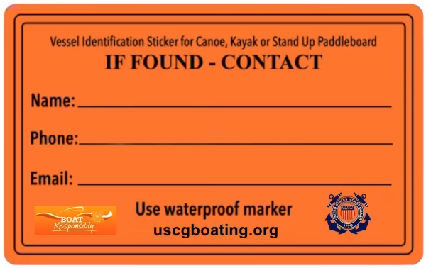 Recreational Boating Safety  Kayak Fishing Caveats