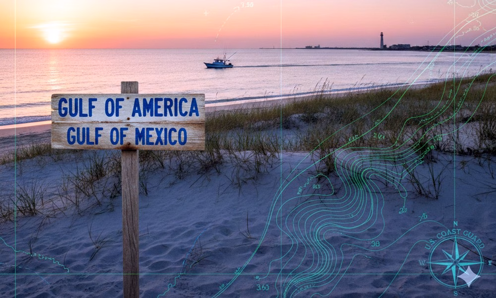 Gulf of America Bolivar Peninsula