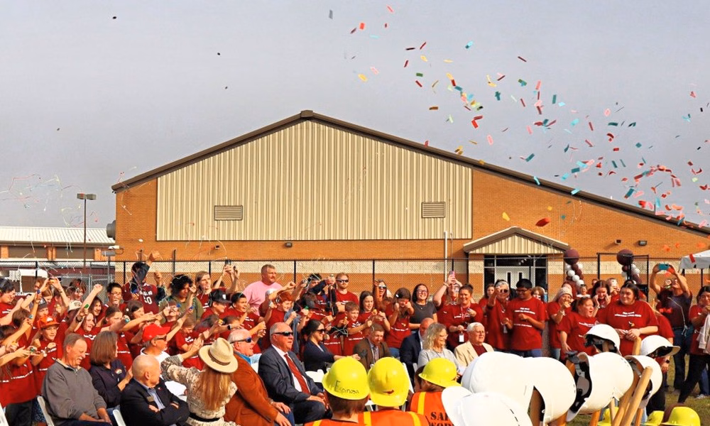High Island ISD Breaks Ground on New School Campus