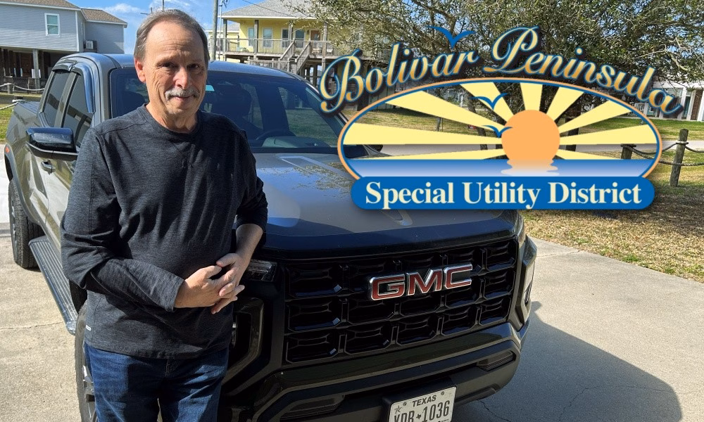Brad Metz President of the Bolivar Peninsula Special Utility District