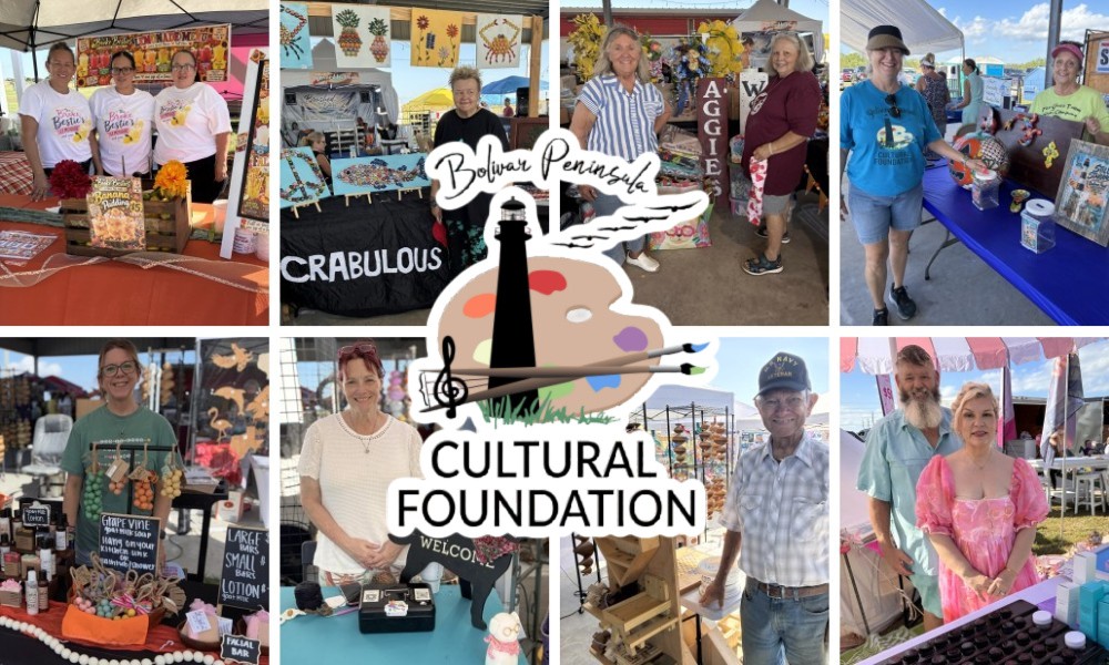 collage of vendors at an art & craft show