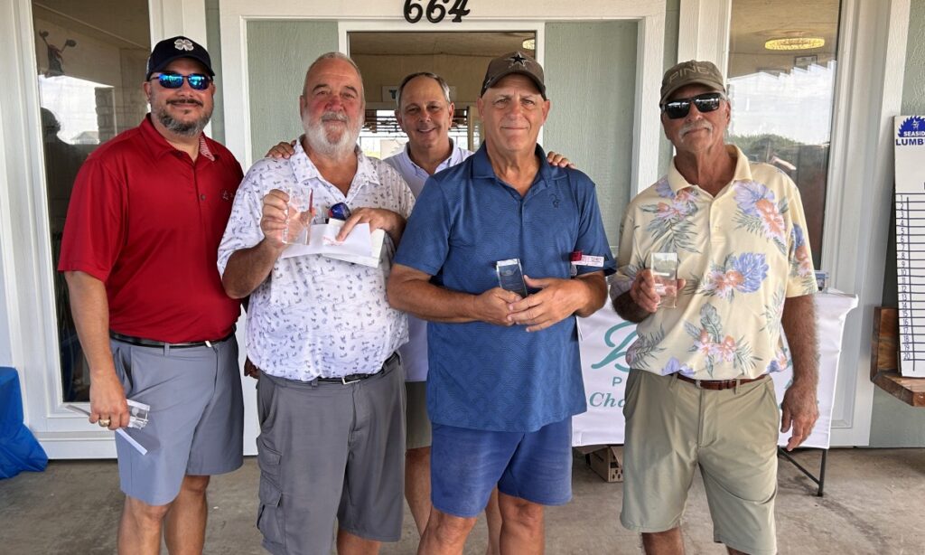 Second Place Team-Bolivar Peninsula Chamber Golf Tournament