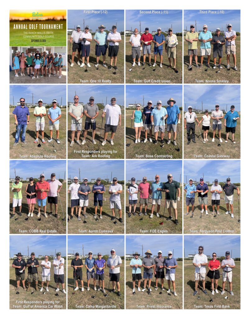 Bolivar Peninsula Chamber of Commerce Annual Golf Tournament (2026)