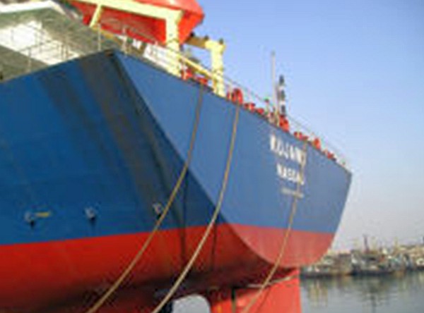 stern of large ship