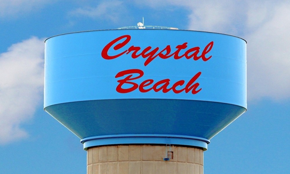 Crystal Beach water tower
