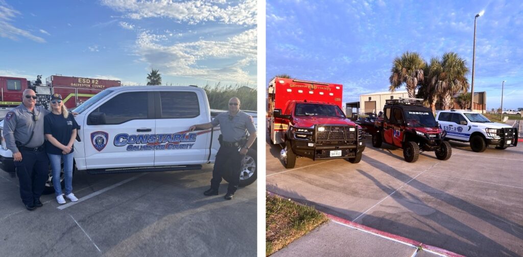 County Constables and emergency vehicles