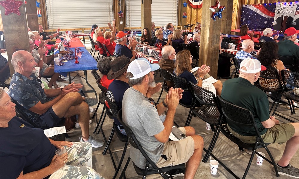 Attendees at FOE Aerie 3719 50th Anniversary Celebration