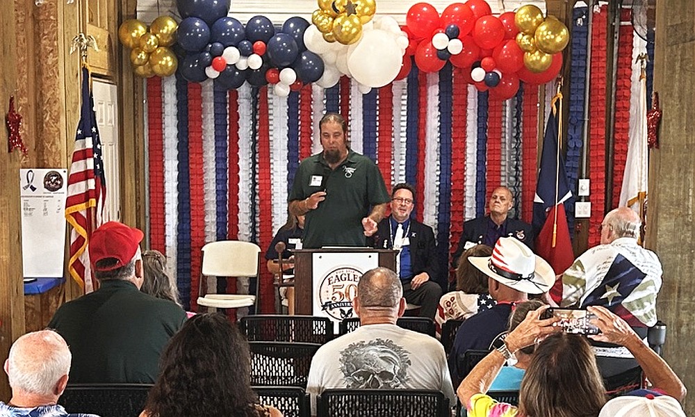 Speaker at FOE Aerie 3719 50th Anniversary Celebration