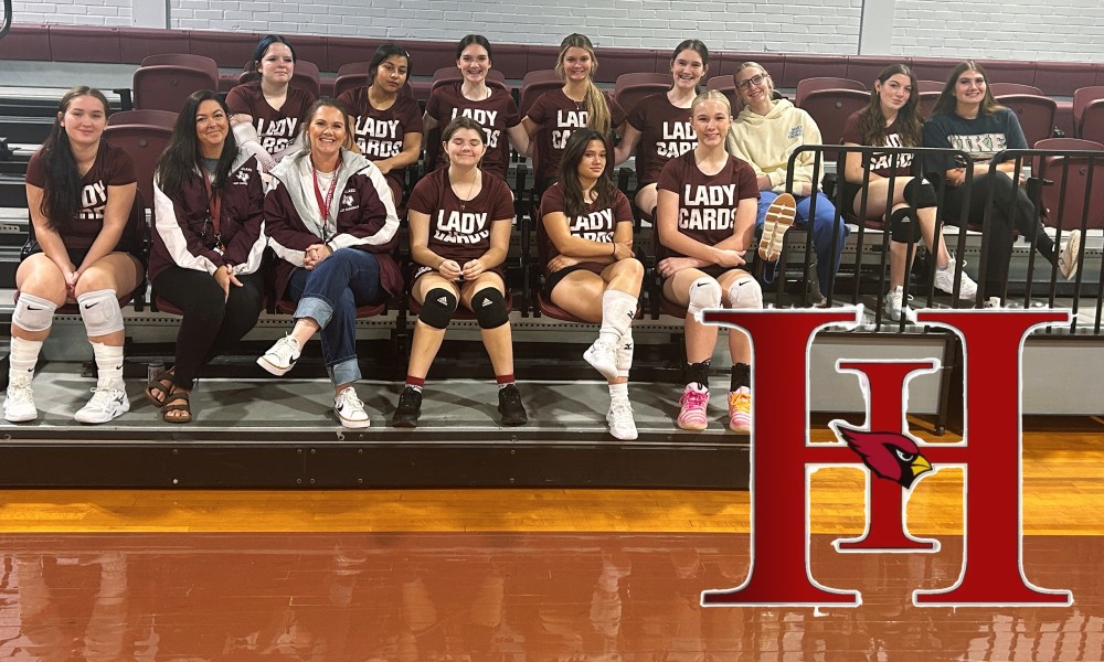 High Island High School volleyball team