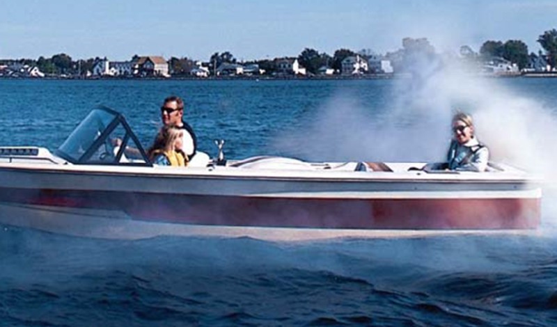 family boating