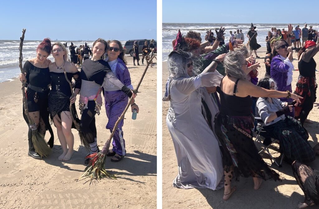 The Halloween Witches of Crystal Beach
